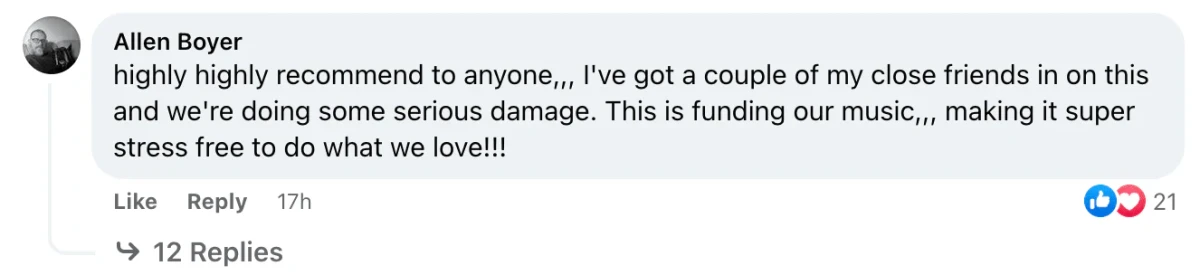 Allen Boyer highly recommends Maps Machine and says it is funding his music
